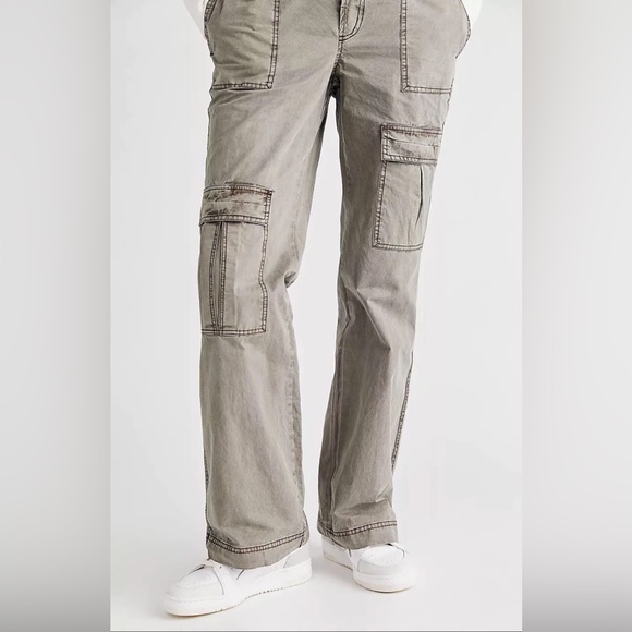 Free People Size 8 Drop Waist Cargo Pants - Picture 3 of 7